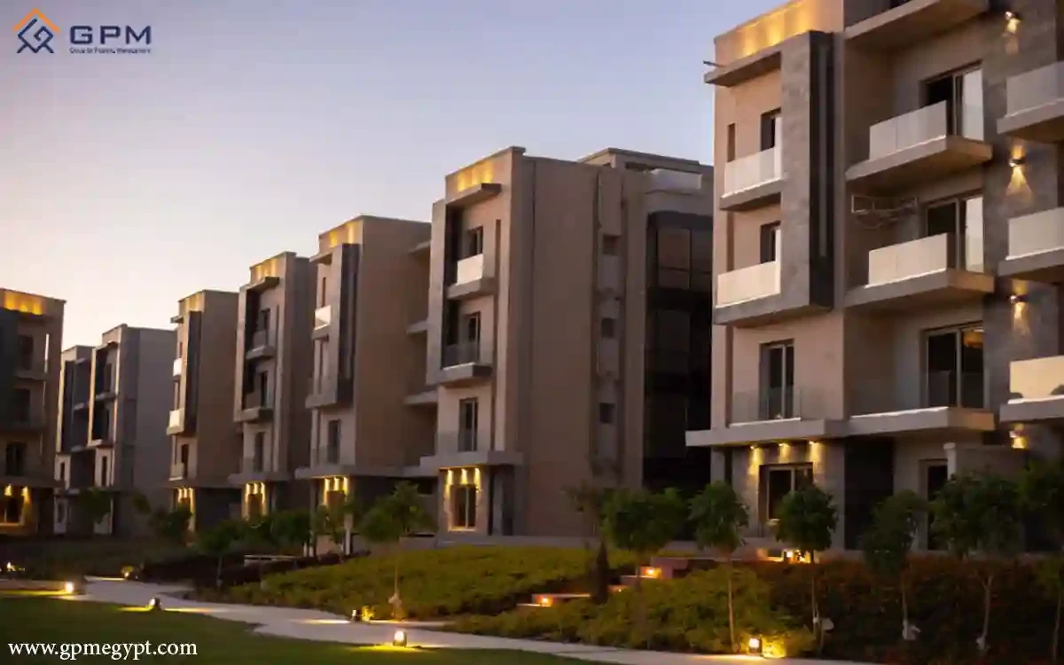 Ground Apartment with Garden for sale in Galleria Moon Valley New Cairo